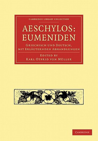 Книга Aeschylos: Eumeniden Karl Ottfrid von Müller