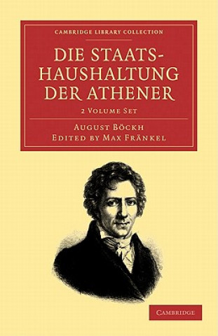 Libro Die Staatshaushaltung der Athener 2 Volume Set August BoeckhMax Fränkel