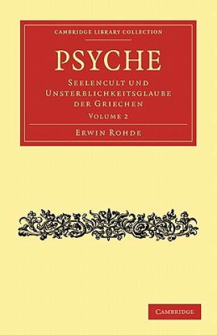 Kniha Psyche Erwin Rohde