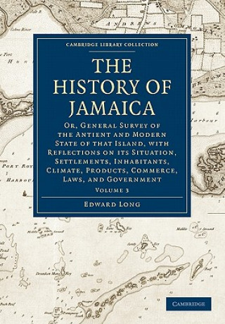 Carte History of Jamaica Edward Long