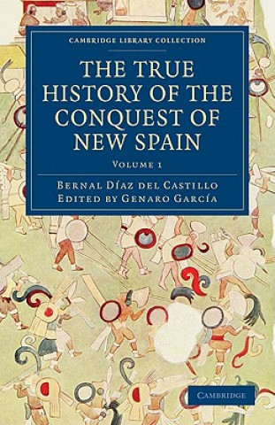 Carte True History of the Conquest of New Spain Bernal Díaz del CastilloGenaro GarcíaAlfred Percival Maudslay