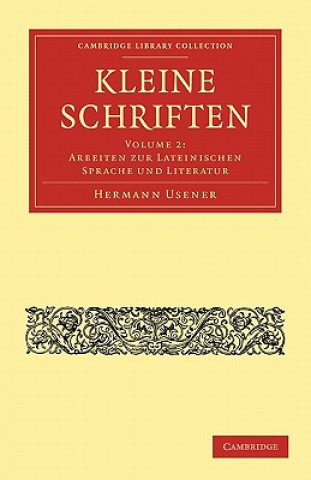 Carte Kleine Schriften Hermann Usener