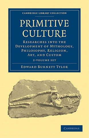Kniha Primitive Culture 2 Volume Set Edward Burnett Tylor