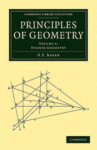 Knjiga Principles of Geometry H. F. Baker