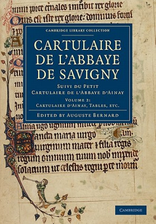 Knjiga Cartulaire de l'Abbaye de Savigny Auguste Bernard