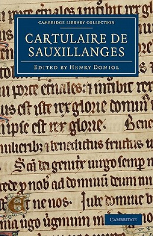 Kniha Cartulaire de Sauxillanges Henry Doniol