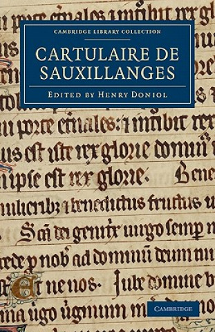 Buch Cartulaire de Sauxillanges Henry Doniol