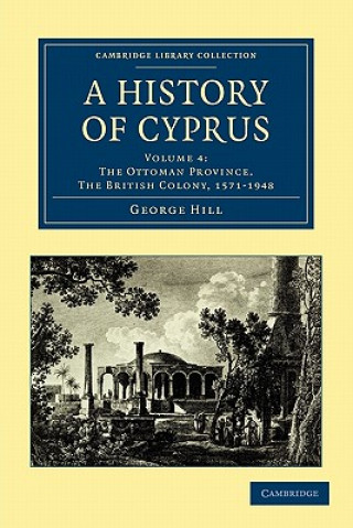 Book History of Cyprus George HillHarry Luke