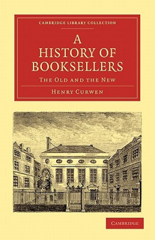 Książka History of Booksellers Henry Curwen