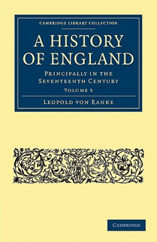 Książka History of England Leopold von Ranke