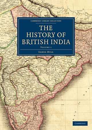 Knjiga History of British India James Mill