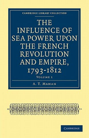 Carte Influence of Sea Power upon the French Revolution and Empire, 1793-1812 A. T. Mahan
