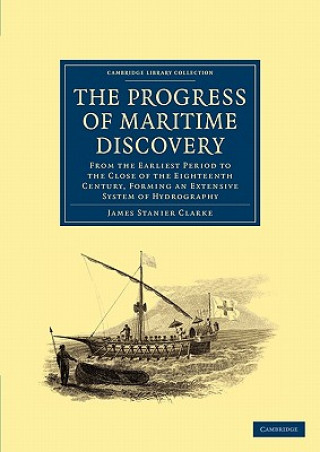 Carte Progress of Maritime Discovery James Stanier Clarke