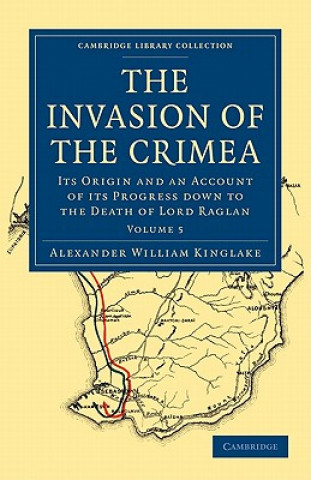 Carte Invasion of the Crimea Alexander William Kinglake