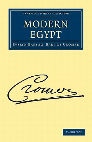 Book Modern Egypt Evelyn Baring