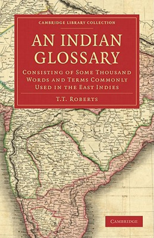 Kniha Indian Glossary T. T. Roberts