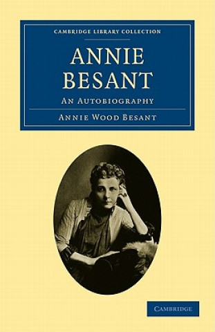 Kniha Annie Besant Annie Wood Besant