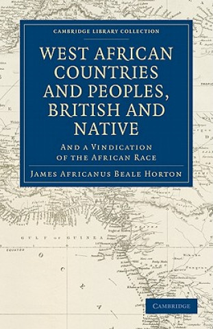 Carte West African Countries and Peoples, British and Native James Africanus Beale Horton