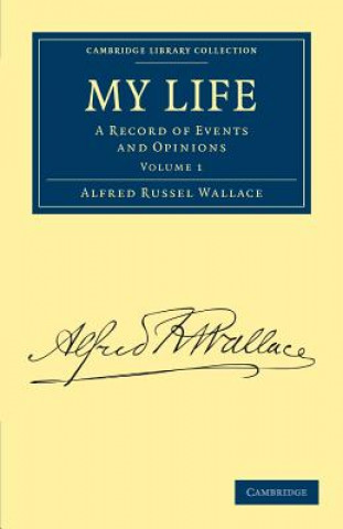 Kniha My Life Alfred Russel Wallace