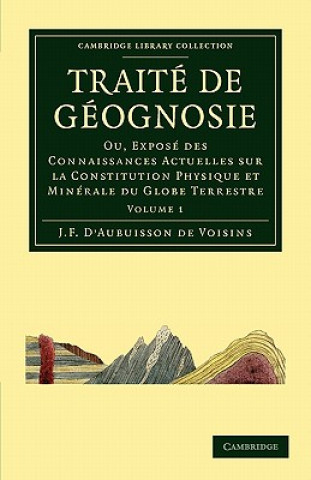 Carte Traite de Geognosie Jean Francois Aubuisson de Voisins
