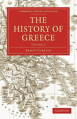 Knjiga History of Greece Ernst CurtiusAdolphus William Ward