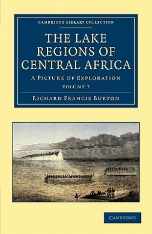 Carte Lake Regions of Central Africa Richard Francis Burton