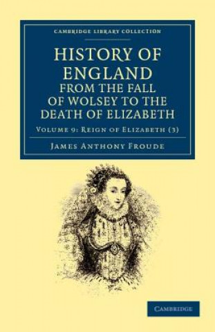 Kniha History of England from the Fall of Wolsey to the Death of Elizabeth James Anthony Froude