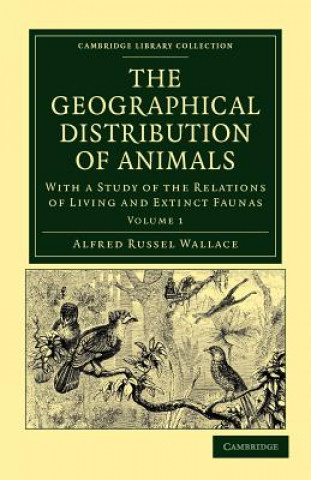 Carte Geographical Distribution of Animals Alfred Russel Wallace