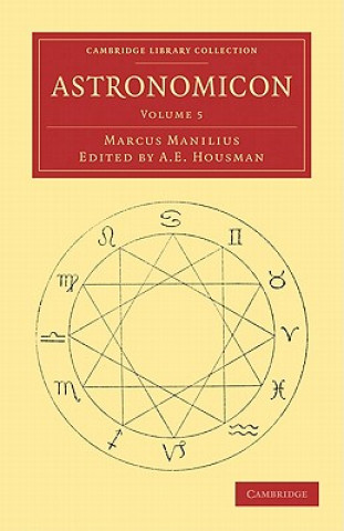 Kniha Astronomicon Marcus ManiliusA. E. Housman