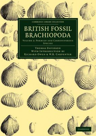 Kniha British Fossil Brachiopoda Thomas DavidsonRichard OwenWilliam Benjamin Carpenter