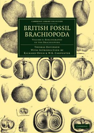 Book British Fossil Brachiopoda Thomas DavidsonRichard OwenWilliam Benjamin Carpenter