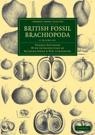 Książka British Fossil Brachiopoda 6 Volume Set Thomas DavidsonRichard OwenWilliam Benjamin Carpenter