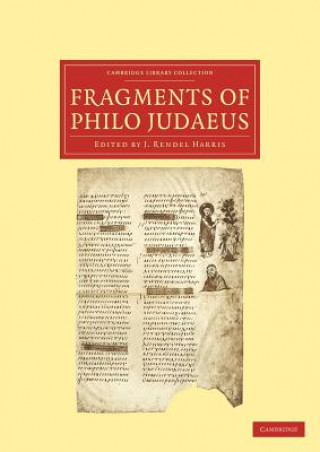 Carte Fragments of Philo Judaeus J. Rendel Harris