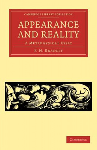 Buch Appearance and Reality F. H. Bradley