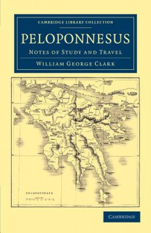 Carte Peloponnesus William George Clark