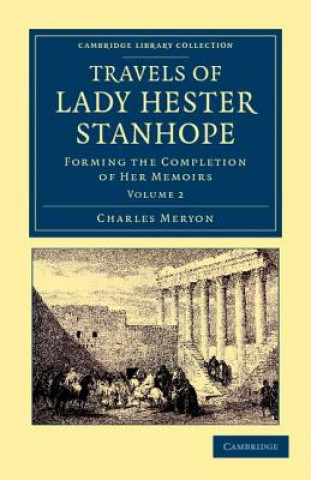 Carte Travels of Lady Hester Stanhope Charles Lewis Meryon