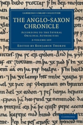 Книга Anglo-Saxon Chronicle 2 Volume Set Benjamin Thorpe