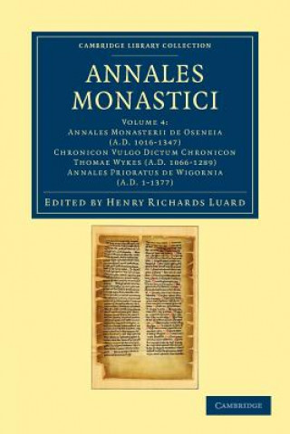 Книга Annales Monastici Henry Richards Luard