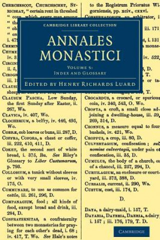Carte Annales Monastici Henry Richards Luard