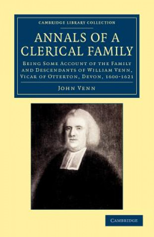 Carte Annals of a Clerical Family John Venn