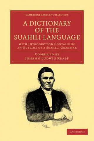 Kniha Dictionary of the Suahili Language Johann Ludwig Krapf