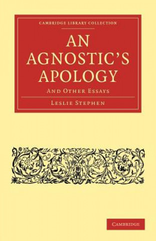 Książka Agnostic's Apology Leslie Stephen