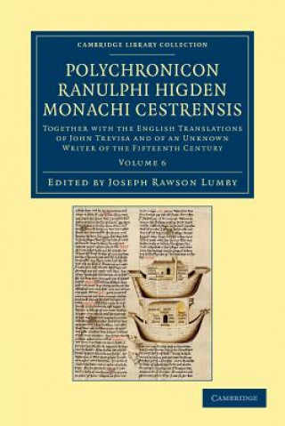 Könyv Polychronicon Ranulphi Higden, monachi Cestrensis Ranulf HigdenJoseph Rawson Lumby