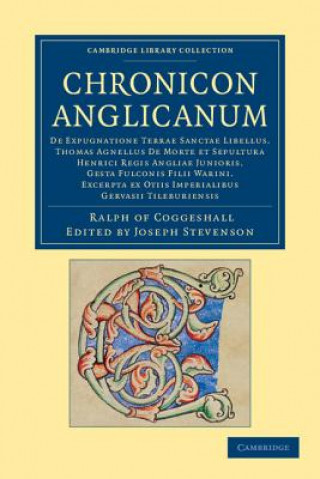 Buch Chronicon Anglicanum Joseph Stevenson