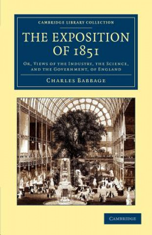 Kniha Exposition of 1851 Charles Babbage