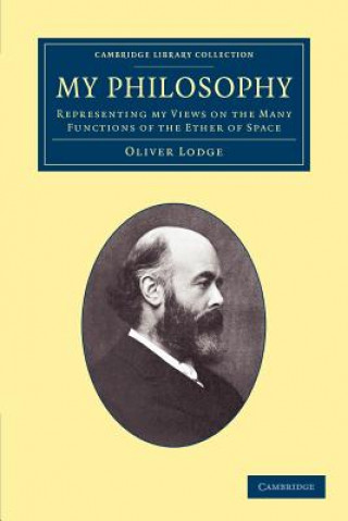 Carte My Philosophy Oliver Lodge