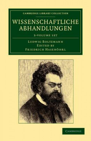 Carte Wissenschaftliche Abhandlungen 3 Volume Set Ludwig Boltzmann