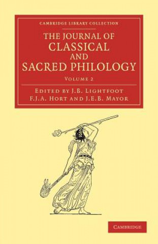 Carte Journal of Classical and Sacred Philology Joseph Barber LightfootFenton John Anthony HortJohn Eyton Bickersteth Meyer