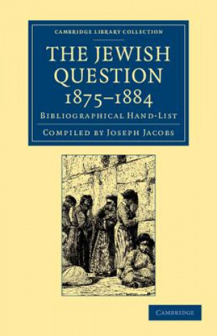 Książka Jewish Question, 1875-1884 Joseph Jacobs