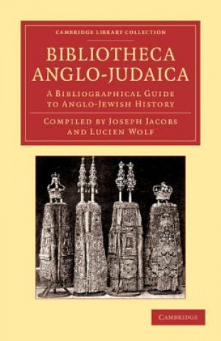 Carte Bibliotheca Anglo-Judaica Joseph JacobsLucien Wolf